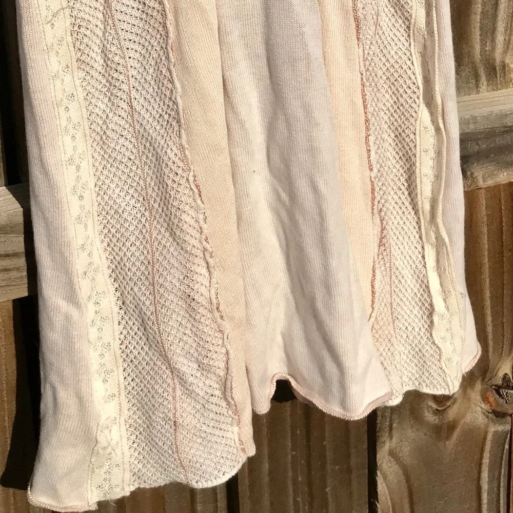 Free People Retro Dress Mini Pretty Girly Boho Western Country Girl Deadstock